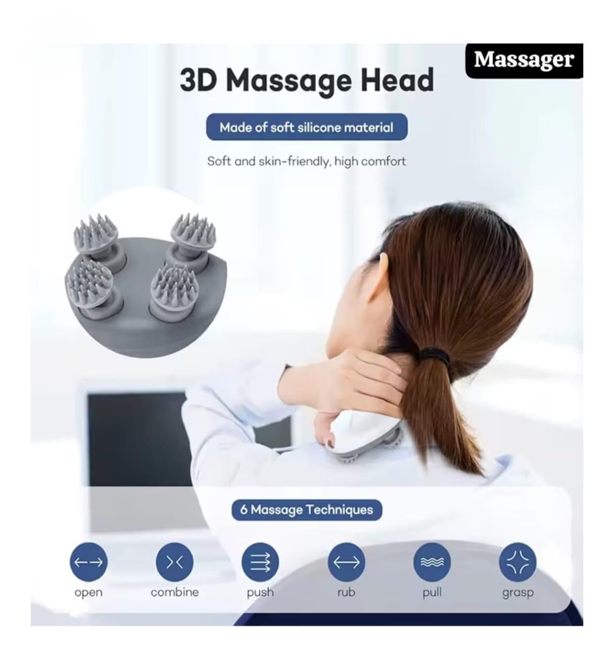 Scalp massager Scalp, Body & Head Massager for Hair Growth
